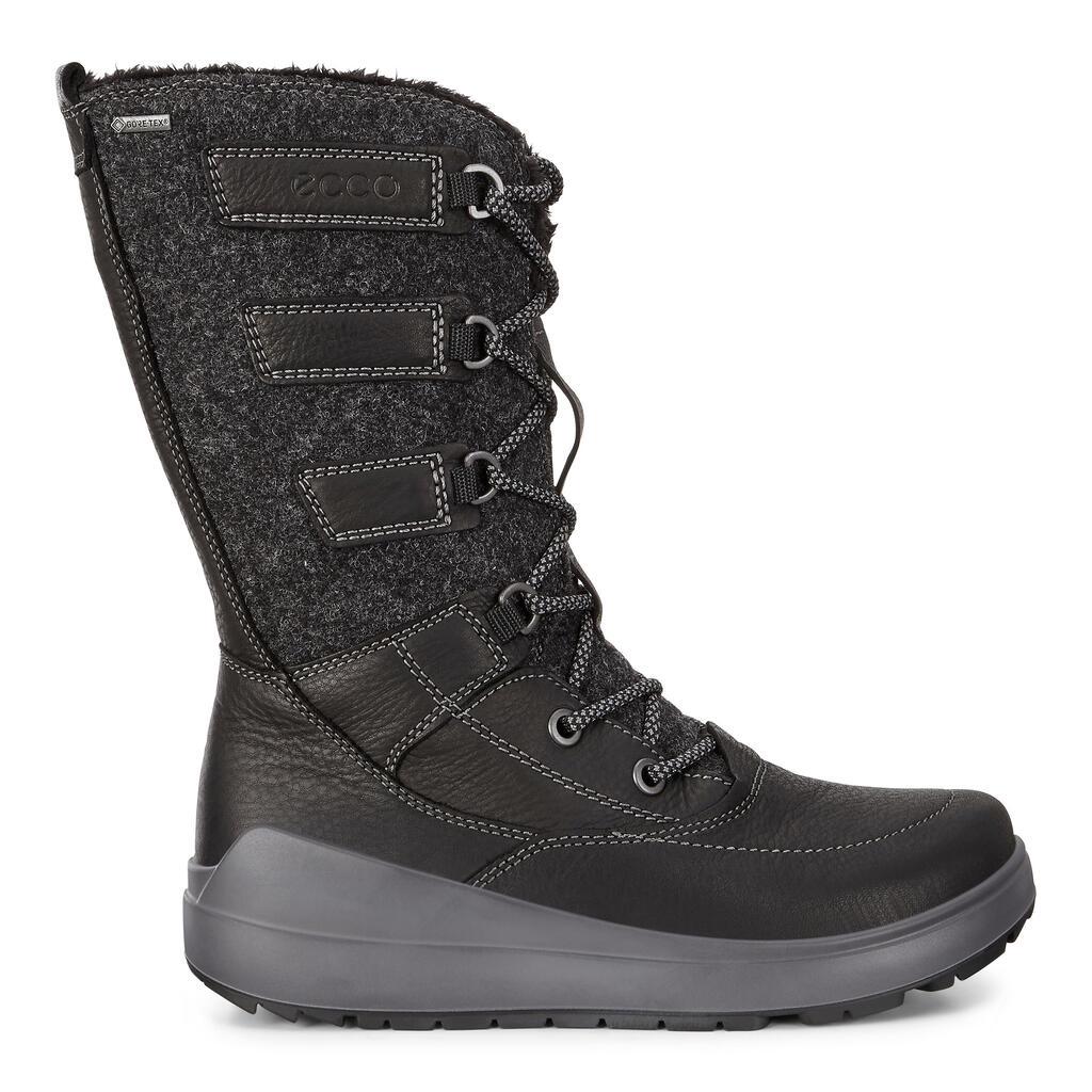 Ecco Noyce Gtx High Womens Boots In Black Sales - India JEI-215749